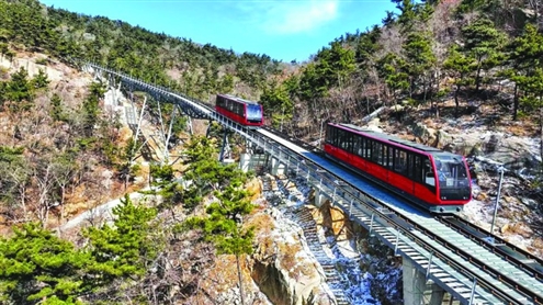 费县·天蒙山景区红色山口列车